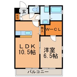 ブルームⅡの物件間取画像